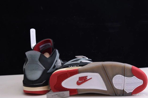 CV9388-001 x 4 Retro Off White Air Jordan Bred 0804